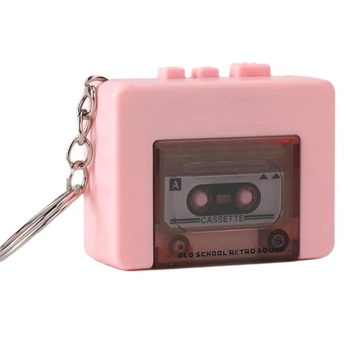 Mini magnétoscope rétro avec lecteur de microcassettes avec enregistreur cassette D5B4