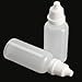 Teensery 25 Pcs Plastic Empty Squeezable Eye Liquid Dropper Bottles Dropping Bottles (30ml)
