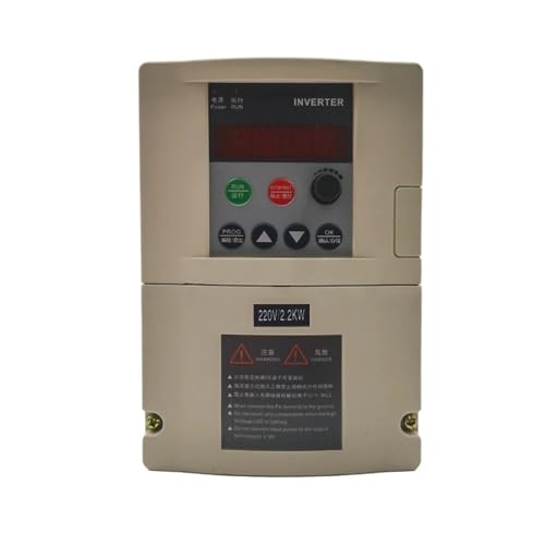 Convertidor de frecuencia VFD 110V ZW-S1-2T evita picos de corriente en motores