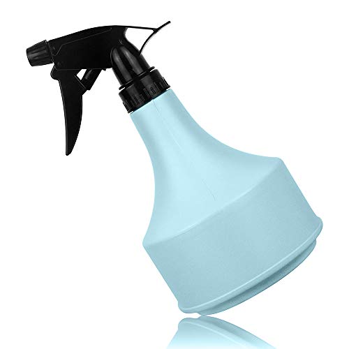 getbear Watering Spray Bottle, High-Grade Plastic Plant Mister Watering Can, Lovely Indoor Outdoor Pour Store Watering Can, Adjustable Pressure Watering Bottle for Garden, Plant, Flower (Blue)