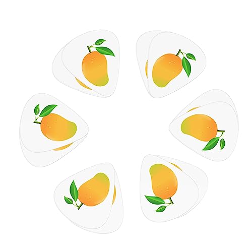 Lot de 12 médiators tendance et durables en mangue pour guitare électrique et basse - Les Beatles, Paul McCartney, John Lennon, RIngo Starr, George Harrison Lot de 12 médiators tendance et durables en mangue pour guitare électrique et basse – Image 3