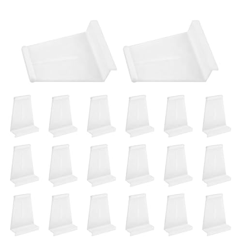 30pcs Screen Lift Tabs White Plastic for Prime-Line MP5525 1/4 Inch Spline Channel Window Screen Pull Tabs
