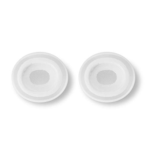 Andoer Tampas de ouvido de silicone macio para fones de ouvido compatíveis com acessórios de reposiç