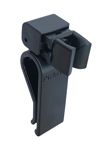 Pickclub 1PCS Golf Club Holder Club Organizer Durable Polycarbonate Clips for Irons Woods Drivers Heavy-Duty Golf Bag Clip-On Holder Golf Accessories (1 Black)