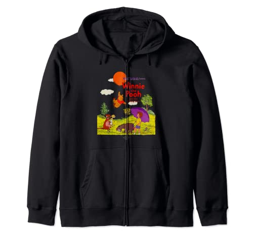 Sweat Winnie l'Ourson Disney fermeture éclair pour résoudre le manque de confort en hiver