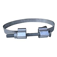 Bolt and Clamp 3/4 x 0.030 x 48" Stainless Steel 304 Strapping, PK5