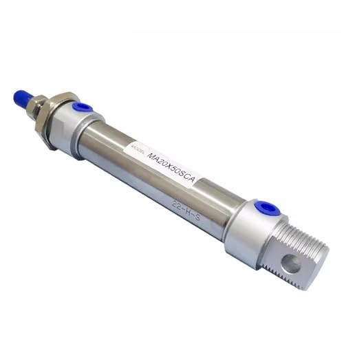 Cylindre pneumatique double effet MA16 MA20 MA25 mini vérin inox course 175