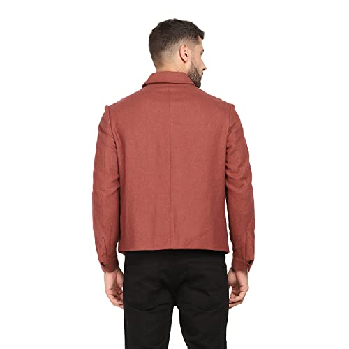 Image of Blackberrys Men's Solid A-Line Coat