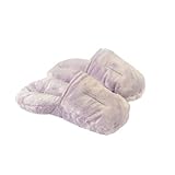 Herbal Concepts Aromatherapy Boot Shaped Microwaveable Wrap Made of Organic Flaxseed, Peppermint, & Spearmint for Feet | Comfort Booties Relieves Stress & Aches Parent (Lavender)