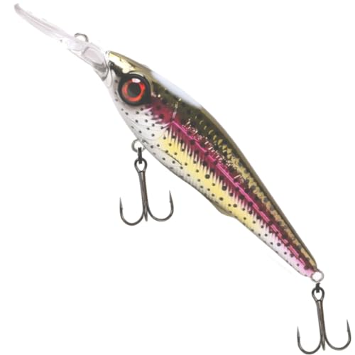 Spro Iris Twitchy DR HL 7,5cm 9g - Wobbler, Farbe:Rainbow Trout