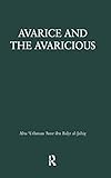 Avarice and the Avaricious