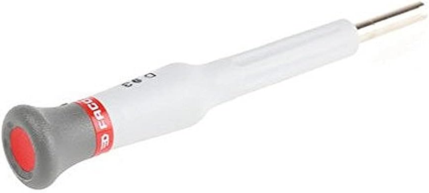 Facom Removal Tool for Tyre Valve Inserts 80 mm, Tri-Wing, 1 Pack, Gray