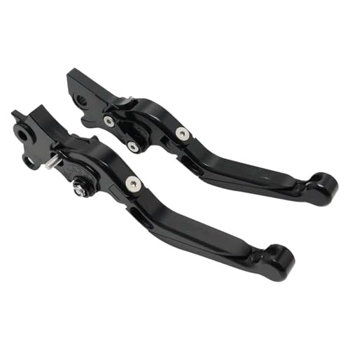 �n���h���o�[���o�[ Compatible With Suzuki For SV650 1999-2009 �Ή� �o�C�N�p�u���[�L�N���b�`���o�[ �o�C�N�p�u���[�L ���߉\ �܂肽���݃n���h�� �A�N�Z�T���[(Black)