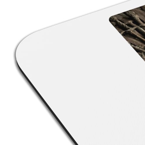 Sets de table Cersei Lannister blanc en caoutchouc pour table à manger - 4