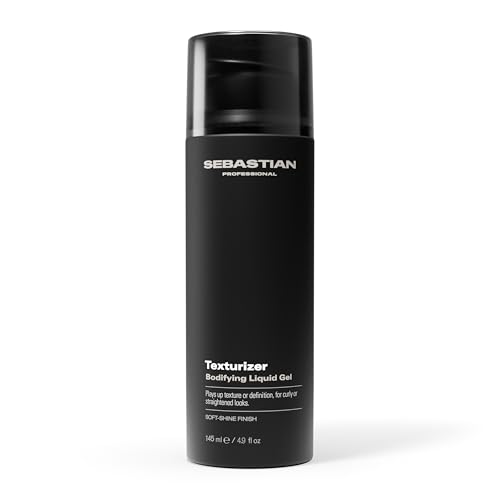 Sebastian Professional Texturizer | Flexible Hold & Textured Definition | Bodifying Liquid Gel for Hair Styling | 4.9 fl oz