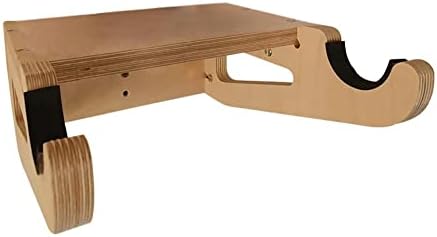 Cielo Meraviglioso Wooden Road Bike Wall Mount, Bicycle Wall Hanger, Bike Racks & Stands, Space Saving Bike Storage Holder for Garage, Home Or Apartment