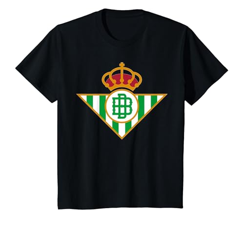 Real Betis Sports Exclusive Collection. T-Shirt, Youth, Black, 3T