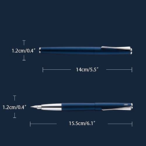 Pióra wieczne Premium metalen vulpen met roestvrijstalen penpunt en ergonomisch handvat Prachtige luxe pennen Geschenkdoos Schrijfpen Nib Pen niesamowity