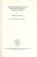 Achsenverdickung Und Sprossanatomie Bei Valerianaceae 3515057919 Book Cover