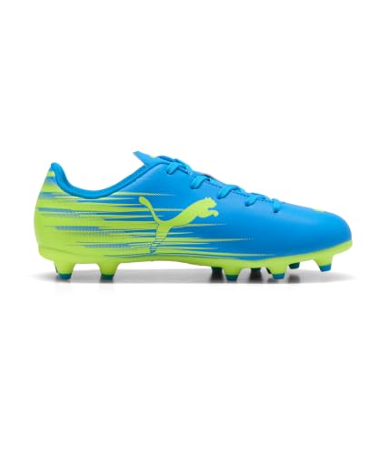 Puma Attacanto II Fg/Ag Jr Fußballschuh für Kinder, unisex, Ultra Blue-Lime Squeeze, 32 EU – Ansicht 5