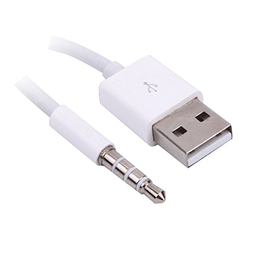 Wpeng Mini Usb Cable,2 Pack 4 Inch Length 3.5Mm 2 In 1 Usb Charger And Sync Data Cable For Apple Ipod Shuffle 3Rd / 4Th / 5Th /6Th /7Th Generation #TOP4
