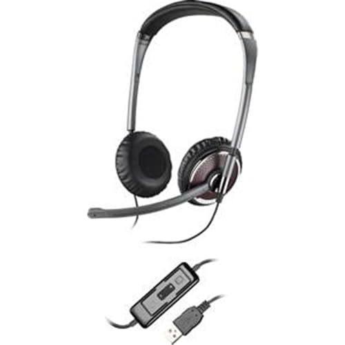 Casque arceau de tête Plantronics Blackwire C420 pour ordinateur PC