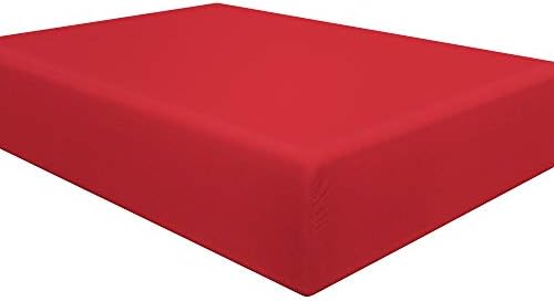 NTBAY 100% Brushed Microfiber Super King Fitted Sheet, 1800 Super Soft and Cozy, Wrinkle, Fade, Stain Resistant 12" / 30cm Deep Pocket Fitted Bed Sheet, Navy