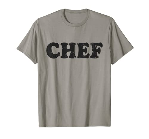 Chef Cook Funny Men Women Kitchen Cooking Culinary Vintage T-Shirt