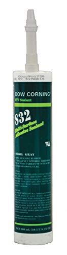 Sealant,Silicone Base,Gray,Cartridge