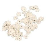 Jeffergarden 90-teilige Stimmscheiben aus Klavierfilz, Wollfilz-Reparaturset Zur Geräuschreduzierung und Klangwiederherstellung, Ideal für die Wartung und Stimmung von Klavieren