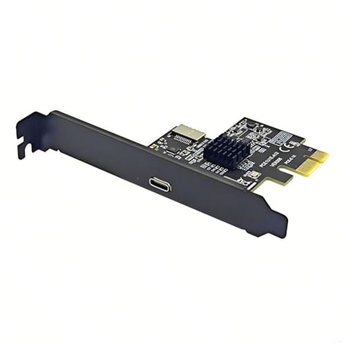 Tarjeta PCIe a USB C y Type E de 10Gbps ASM3142 Controlador Interno para PC 6