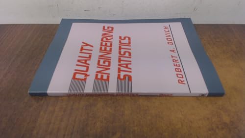 Quality Engineering Statistics