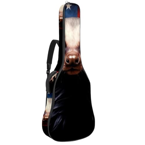Sac pour guitare acoustique imperméable à poches multiples 101,6 cm