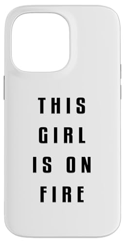 This Girl Is On Fire Vc fB[X p[S[K[Y NI[gB X}zP[X iPhone 14 Pro Max p