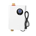 Tankless Water Heater Electric 110V, 3000W Instant Water Heater, Under Sink Water Heater with Digital Display, On Demand Water Heaters for Kitchen Bathroom RV