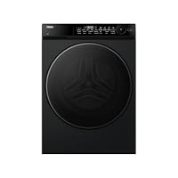 Haier X7 HW90B14367BTU1UK Washing Machine, 9kg, 1400rpm, Black Steel, A-30% Energy Class