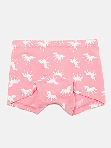 Image of mackly Girls Boxers (Pack of 3) - Cotton Boxer Shorts, Seamless Comfort, Mid Waist Boyshorts Panties