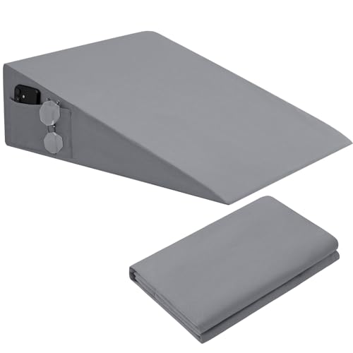 INVGEEXI Light Grey Wedge Pillow Cover image