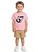 Toddler Boys Funny Six Seven Meme 6 7 T-Shirt 5 6 Years Kids Summer Top Shirt, 5T 6T Pink