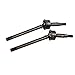 LCX 1/18th RC Crawler Car Hard Steel Front Axle Drive Shaft CVD Universal Axle Set for RC Car Traxxas TRX4M, Upgrades Parts Accessories (Universal Axle Set)