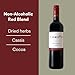 Tomorrow Cellars Non Alcoholic Red Wine, Low Sugar and Calories, Award-Winning Non-Alcoholic Red Blend, Complex, Elegant and Food-Friendly