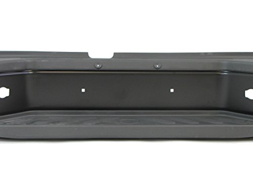 For 2005-2013 Frontier Rear Step Bumper Powder Coating Black Full Assy, With Hitch,Top & Center Pad, License Lamp Assy. Ni1103115 #TOP2