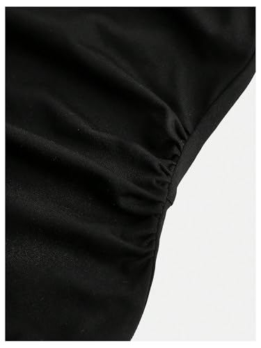 Floerns Girl's Sleeveless Wedding Halter Dress Tiered Layered Birthday Dress3