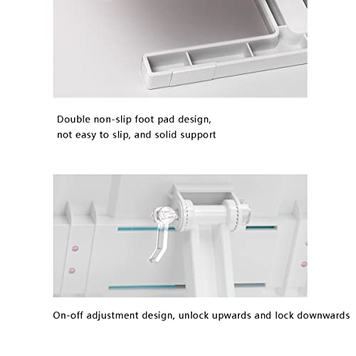 boekenstandaard Boek stand verstelbare boekhouder for het lezen van handsfree,draagbare kookboekstandaard thuis kantoor… - Image 4