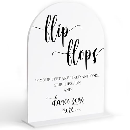 Wedding Flip Flops For Guests Sign image