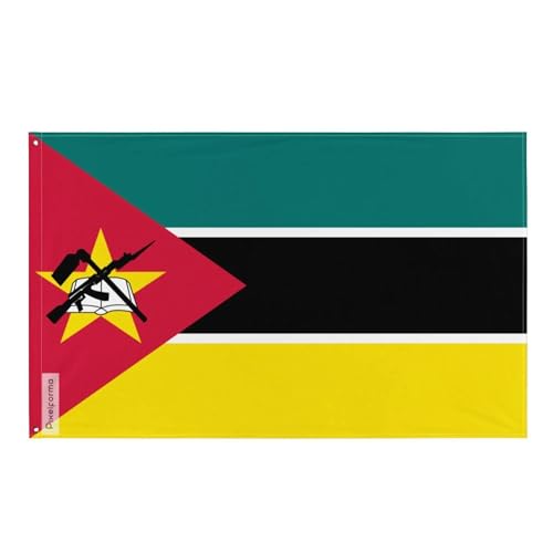 Drapeau du Mozambique pour décoration intérieure et événements culturels