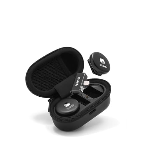 BOYA Farbe Omic-D Wireless Dual Neck Mikrofon Lightning (Schwarz)