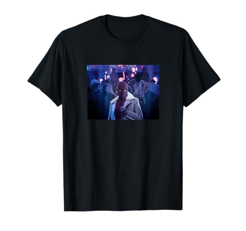 T-shirt Marvel Falcon and Winter Soldier cadeau original Zemo qui danse pour anniversaire geek