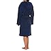 ARENA Unisex Core Soft Robe Bathrobe, Navy/White, Small