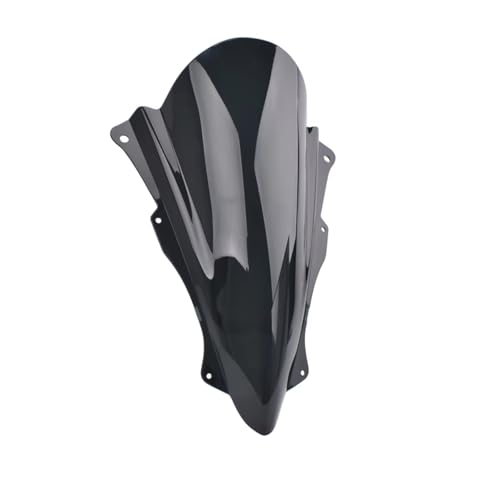 �I�[�g�o�C�p�E�B���h�f�B�t���N�^�[ Compatible With For ZX-4R For ZX-4RR 2023-2025 �t�����g�K���X�t�����g�K���X�I�[�g�o�C�E�C���h�f�B�t���N�^�[�X�N���[���A�N�Z�T���[(Black)